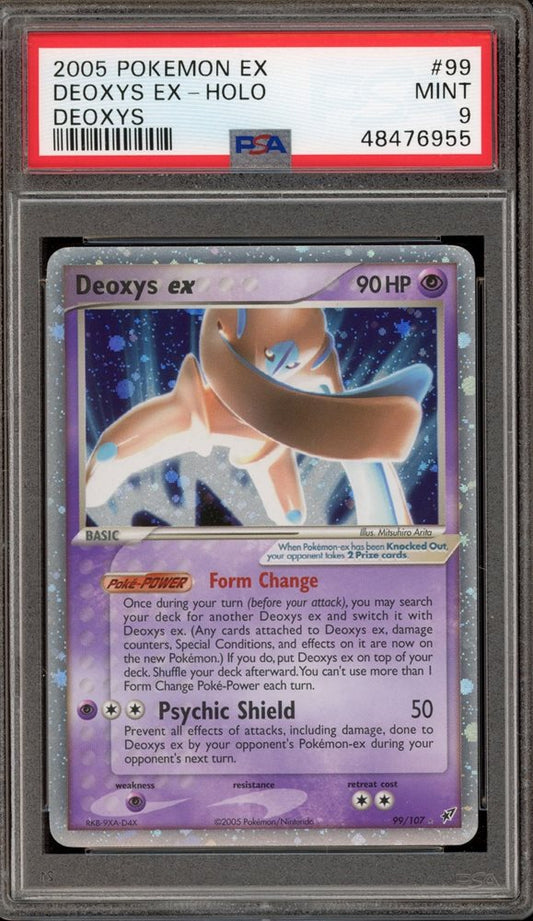 PSA 9 Deoxys ex #99 Deoxys