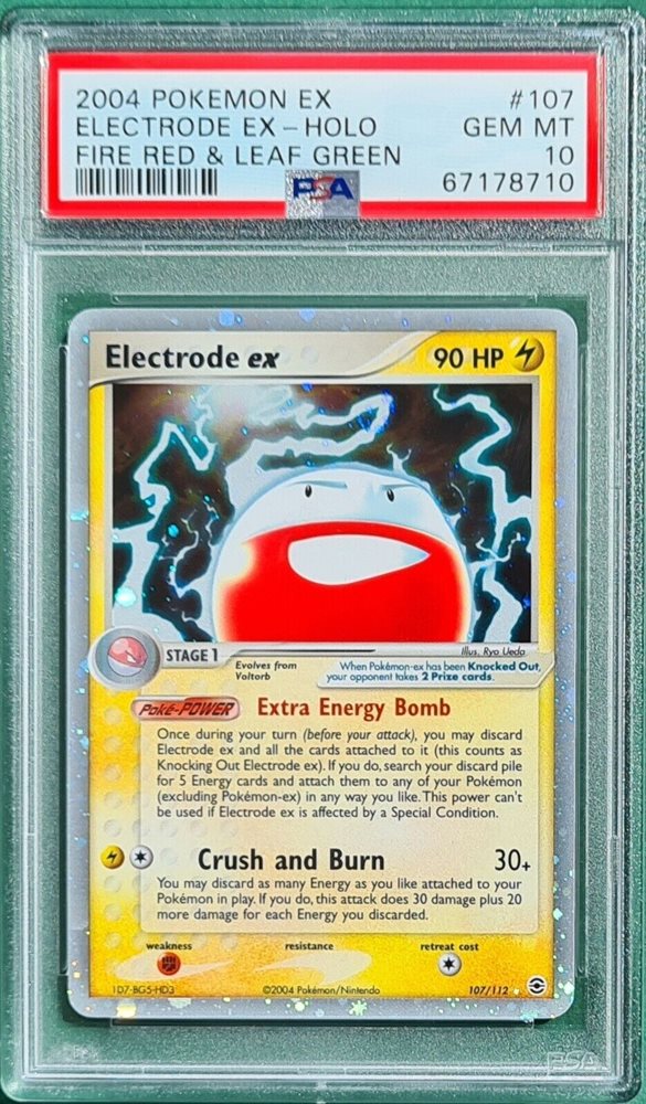 PSA 10 Electrode ex Fire Red & Leaf Green