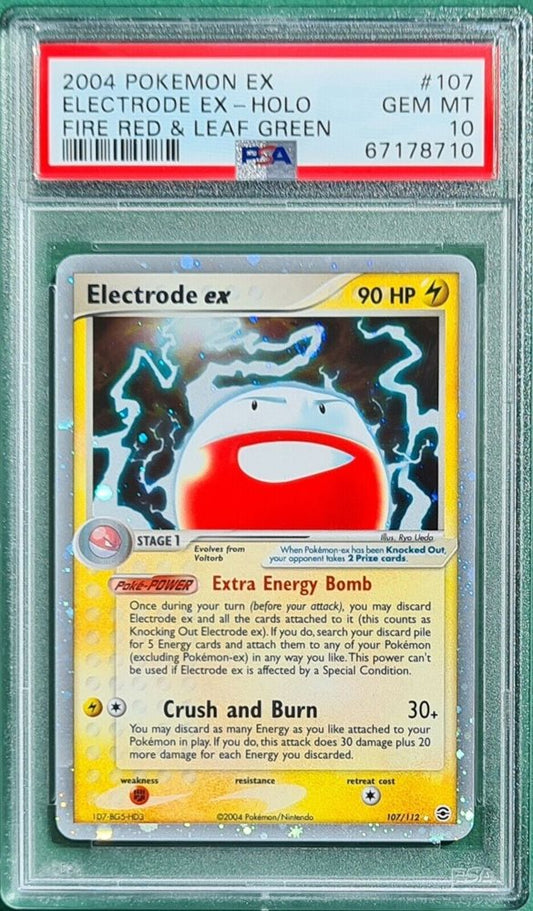 PSA 10 Electrode ex Fire Red & Leaf Green