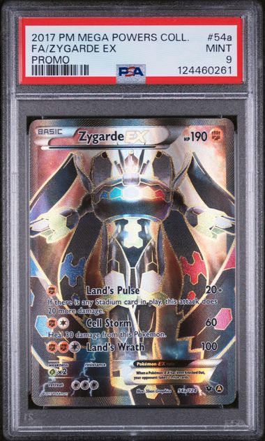 PSA 9 Zygarde ex Mega Powers Collection Promo