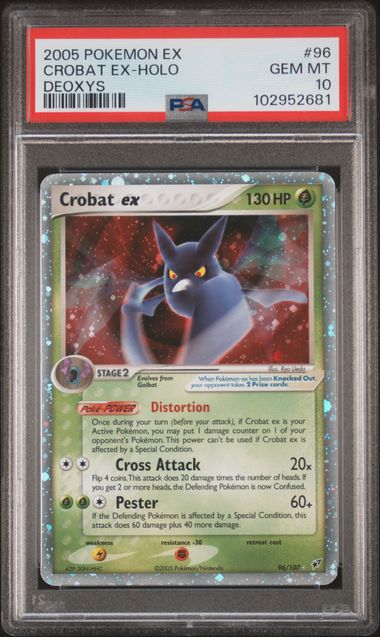 PSA 10 Crobat ex Deoxys